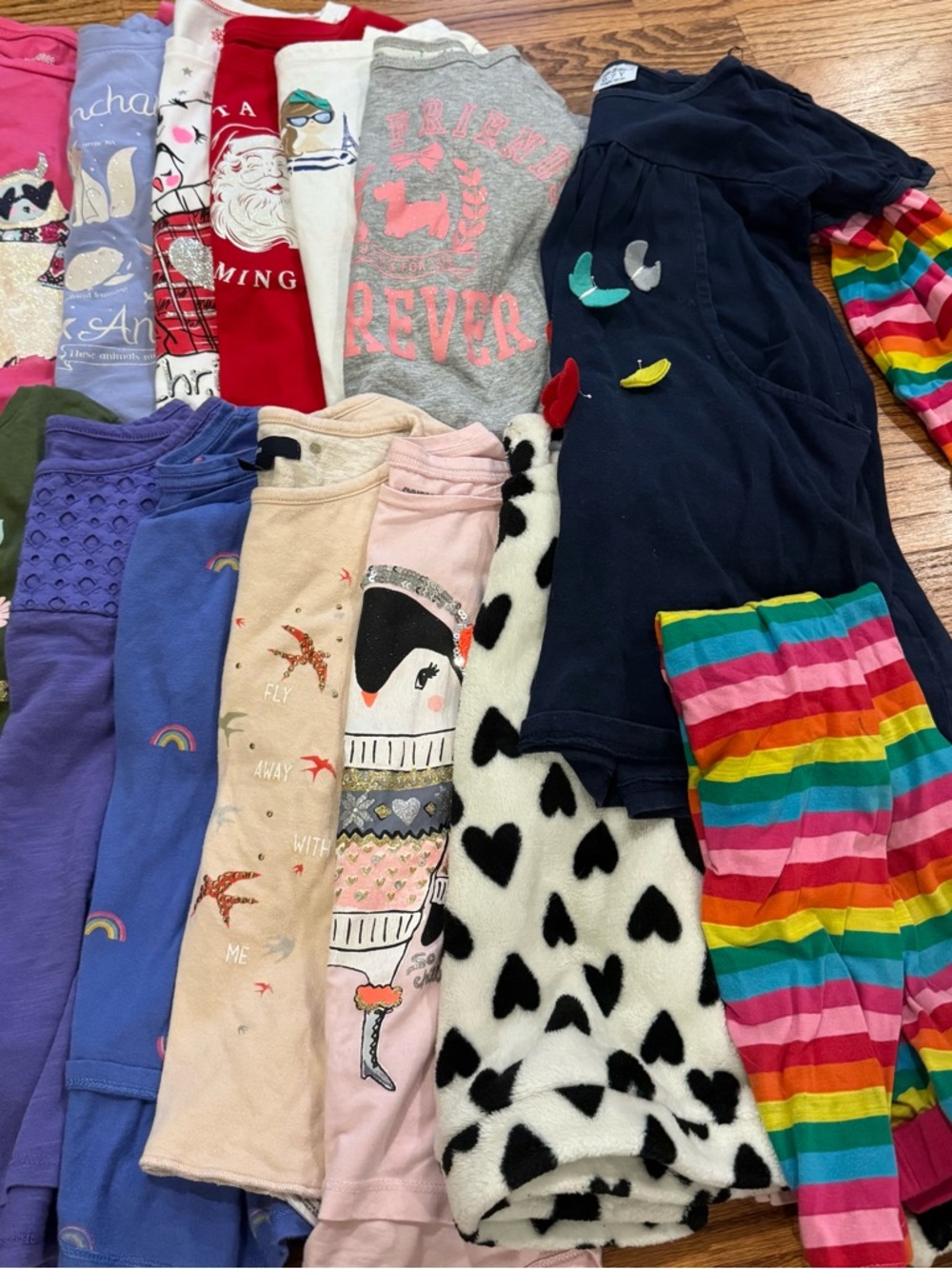 Girls size 6 long sleeve shirt bundle